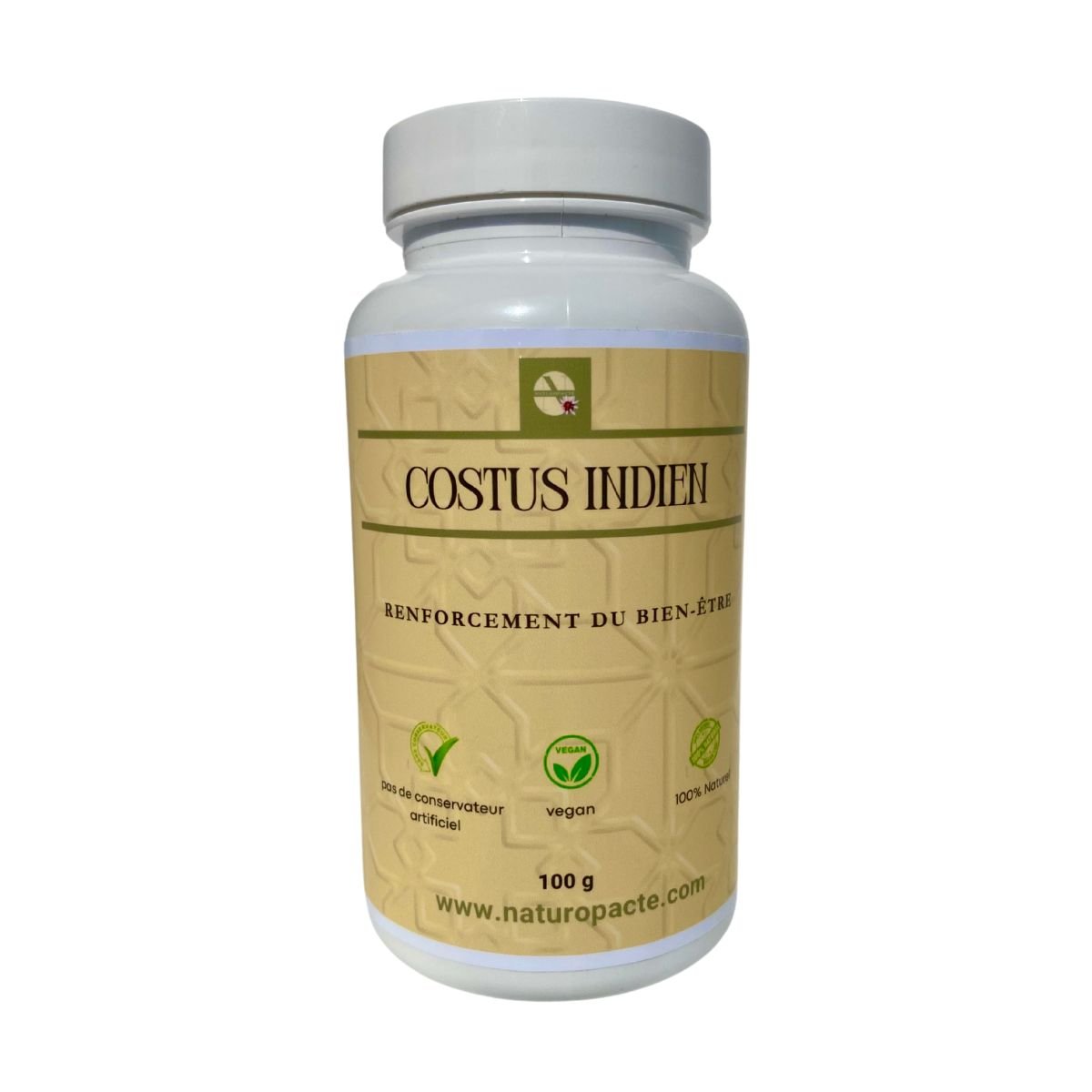 Costus Indien en Poudre - Pot de 100g