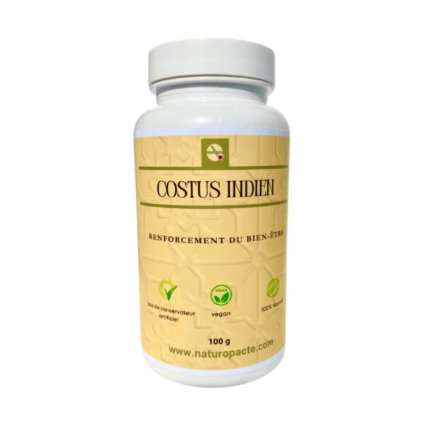 Costus Indien en Poudre - Pot de 100g